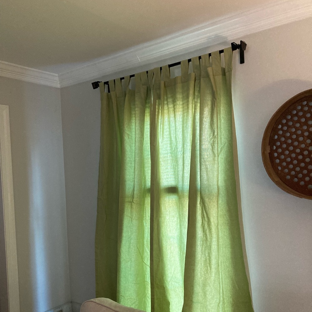 Pottery Barn curtains
